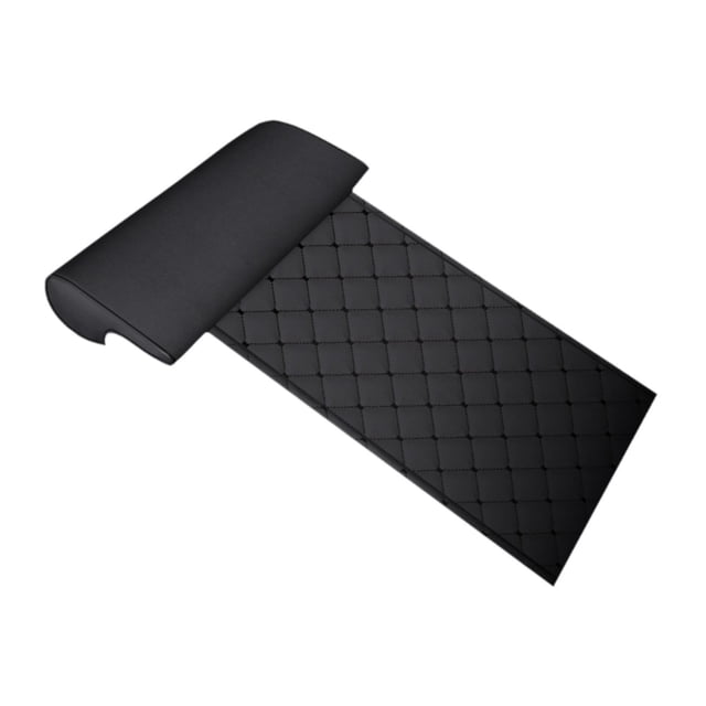 Almohadilla extensora para asiento de coche, almohadilla para asiento de coche, accesorios para automóviles, cojín de soporte para piernas Negro