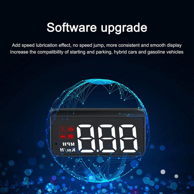 ACECAR Universal Car GPS HUD, Speedometer with USB ACECAR Universal Car GPS HUD, Speedometer with USB