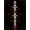 Black Red, Pattern 4, variant on ODIKA Horror Bat Damask Coffin Gothic Decorations Cross Skull Halloween Flowing Pet Friendly & Kids Safe for Bedroom, Bedside, Nursery