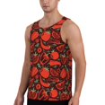 thumbnail image 2 of Haiem Tomatoes And Chili Men Workout Tank Top Gym Bodybuilding Sleeveless Muscle T Shirts Athletic Tank Breathable Workout Shirt-X-Large, 2 of 9