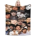 thumbnail image 3 of Blanket Ian Somerhalder Throw Flannel Blankets UltraSoft Micro Fleece Blanket Warm Cozy Plush Gift for Room Decoration Sofa,Office Bed car Camp Couch Beach, 3 of 9