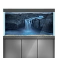 thumbnail image 4 of Aquarium Background Stickers  - Waterfall in Cloudy Scenery - Fish Tank Reptile Terrarium Decor Poster, 4 of 5