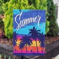 thumbnail image 3 of America Forever Summer Sunset Garden Flag 12.5 x 18 inches Landscape Colorful Purple Orange Red Yellow Hue Double Sided Seasonal Yard Outdoor Decorative Silhouette Garden Flag, 3 of 5