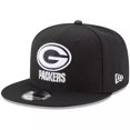 thumbnail image 1 of Gorra Snapback New Era NFL 9FIFTY Green Bay Packers, color blanco y negro, 1 of 5