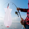 thumbnail image 3 of Alimentador Cohetes Pesca Carpa Señuelo Bomba 3 Tamaños Soporte para Cebos Aparejos (L) Blanco, 3 of 5