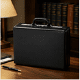 thumbnail image 2 of mokzer Solo New York Attache - Carrying Case with Combination Lock, Business Brief, Large Main Compartment - Grand Central, 2 of 6