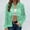 Green, variant on Plus size clearance Women's Sheer Floral Lace Long Sleeve Zip Up Bomber Baseball Jacket Fashion Mesh Hollow Out See Through Lightweight Coat