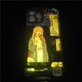 thumbnail image 3 of Funda con Flash LED para iPhone, carcasa moderna de cristal para modelos 13 Pro Max, 12, 14, 11, 7, 8 Plus, X, XR, XS, SE20, 3 of 5