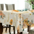 thumbnail image 5 of Yayeee Tablecloths 54" x 72" Rectangle Wrinkle Resistant Party Table Cover, Retro Rainbow, 5 of 8