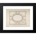 thumbnail image 2 of Charles Monblond 18x14 Black Modern Framed Museum Art Print Titled - Design for Ceiling (19th Century), 2 of 5