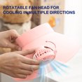 thumbnail image 6 of UttpKLBx Fan That Blows Cold Air Battery Powered Desk Fan Battery Operated Fans Portable Mini Fan Usb Rechargeable, for Office, Kitchen, Home (Pink), 6 of 8