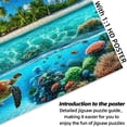 thumbnail image 4 of Puzzle Sutinban Sea Turtle 1000 piezas para adultos, 70 cm x 50 cm, 4 of 8