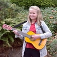 thumbnail image 5 of 30" Wood Classical Guitar with Case and Accessories for Kids/Girls/Boys/Beginners (Blue Gradient), 5 of 8