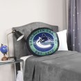 thumbnail image 1 of NHL Vancouver Canucks Puck Pillow, 1 of 2