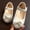 Gold, variant on Liyamei Children Shoes Small Single Shoes Children Lace Bow Princess Shoes Girls Shiny Small Leather Shoes Toddler Girls Sneakers Size 2-2.5 Years