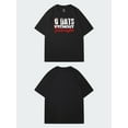 thumbnail image 5 of Whichone Funny Sarcastic Shirt for Men Casual Letter Print T-Shirt With Short Sleeve M-3XL, 5 of 8