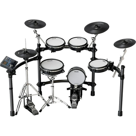 NUX DM-8 All Remo Mesh-Head Digital Drum Kit Black