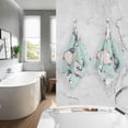 thumbnail image 5 of Coolnut Vintage Cute Penguin Patterned Hand Towels 2 PCS, Cotton Bath Towel for Drying Face Hands Body Decorative Water Absorbent Lightweight Towels for Bathroom Ktichen Travel Gym, 16"x28", 5 of 6