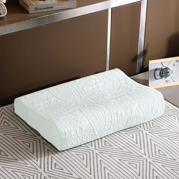Xiao Hua 2 fundas de almohada de látex. Proporcionan una experiencia de sueño confortable y permiten crear un espacio privado para dormir. 13,78 x 23,62 pulgadas (blanco).