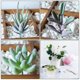 thumbnail image 3 of 8 Pcs Artificial Succulent Plant Decor Fake Succulent Plant Flower Arrangement Supplies, 3 of 3