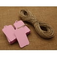 thumbnail image 1 of 100 Pcs Rectangular Shape Tag Bonbonniere Wedding Favor Hang Tags Gift With Free Natural Jute Twine - Colors Available, 1 of 7