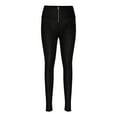 thumbnail image 5 of hotojiny Women Yoga Leggings High Waisted Stretchy Zipper Tights Gym Running Hiking Athletic Workout Pants, 5 of 6