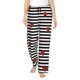 thumbnail image 1 of Balery Ladybugs on Black and White Striped Pantalones de pijama para mujer, pijamas ultraligeros, pantalones de estar por casa-X-Large, 1 of 6