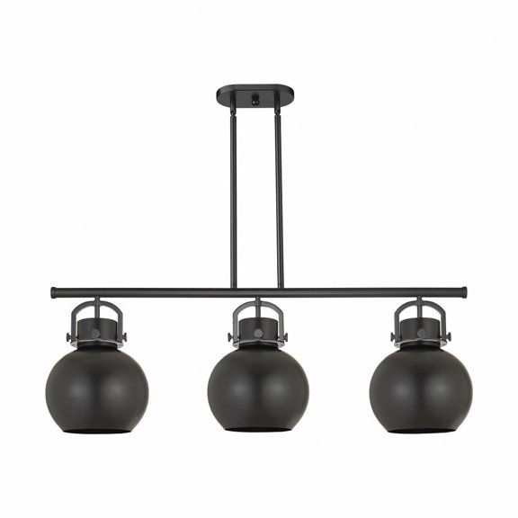 Innovations Lighting - Newton Sphere - 3 Light Island In Industrial Style-14.88