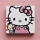 thumbnail image 2 of Hello Kitty belleza kawayi chica espejo hutao doble cara portátil plegable maquillaje mini espejo de bolsillo, 2 of 3