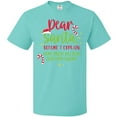 thumbnail image 3 of Inktastic Christmas Dear, Santa Before I Explain How Much Do You Know? T-Shirt, 3 of 5