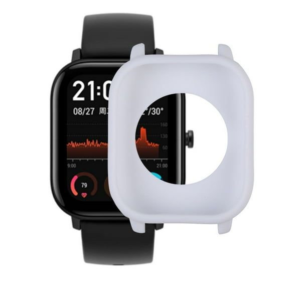 EGNMCR Case Cover Frame Protective for Amazfit GTS Watch the watch