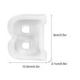 thumbnail image 1 of Fankiway Alphabet Cake Baking Mould English Letter Silicone Mold 3D Alphabet Letter, 1 of 2