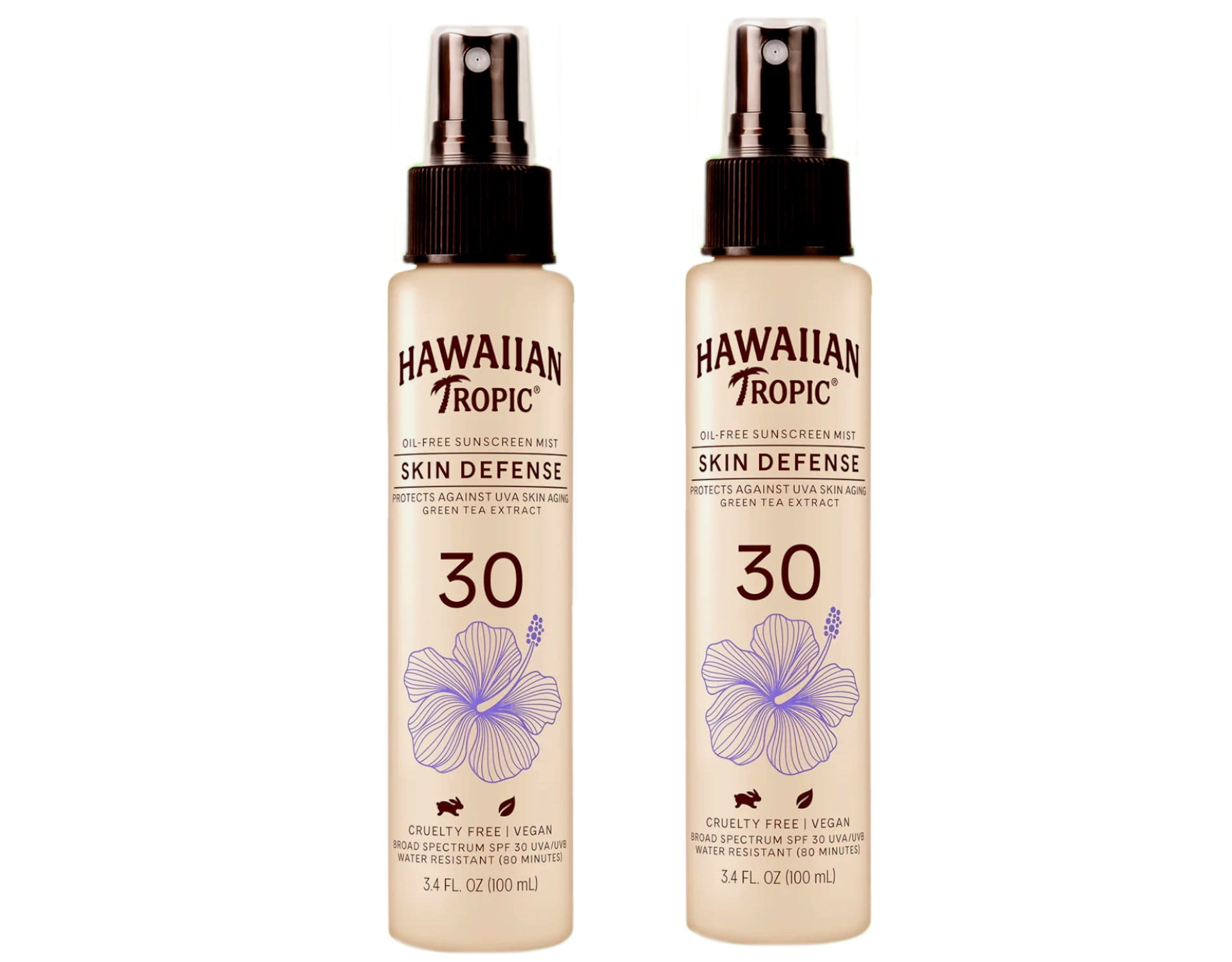 Hawaiian Tropic Antioxidant Sunscreen Spray, SPF 30, 3.4oz