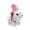 White, variant on Interactive Plush Bunny Backpack with Moving Ears & Sounds, Walking Electronic Pet Rabbit with Tail Wagging, Remote Control Stuffed Animal Toy, Easter Basket Stuffers Gift for Kids