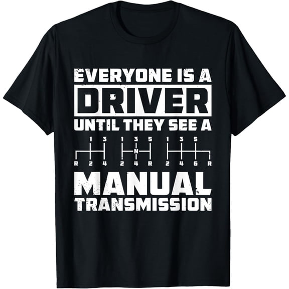 t-shirt Funny Stick Shift Gear Manual Transmission Car Enthusiast T-Shirt.