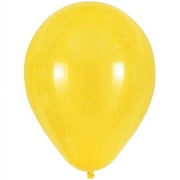 9'' Round Helium Quality Balloons - 25-Pack, Yellow
