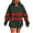 Green, variant on Lmnyox Women's Sweatshirt Fashion Color Block Casual Long Sleeve Drawstring Hoodies Loose Pullover with Pocket
