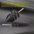 thumbnail image 5 of 2pcs Black Ebony Leather Burnisher Leather Tip Slicker Power Tool Leather Tools Polished Head for Rotary Tools, 5 of 5