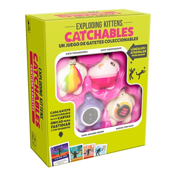 Juego de Mesa Novelty Catchables Exploding Kittens