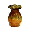 thumbnail image 2 of Yesbay Mini jarrón de cristal para flores, muebles de bricolaje, juguetes, casa de muñecas, accesorios en miniatura, color ámbar, 2 of 8