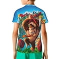 thumbnail image 2 of Donkey Kong Funny 3D Printed Graphic Tee, Lightweight T-Shirts for Boys Girls, Novelty Crew Neck Short Sleeve Tops for Kids, 2 of 8