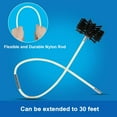 thumbnail image 6 of DRYVENCK Dryer vent brush cleaner 30 ft , Dryer vent cleaning kit,Flexible Dryer vent cleaner Tool for Easy Cleaning, Lint Remover kit, 6 of 11