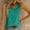 Green, variant on SNKSDGM Female Women's Tank Tops 3X Square Neck Tank Top Women Women Summer Solid Color Casual Loose V Neck Sleeveless Vest M