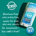 thumbnail image 2 of Tom’s of Maine Freestyle Wicked Cool! Natural Deodorant for Tweens, Aluminum Free Deodorant Stick, 1.6 oz, 2 of 8