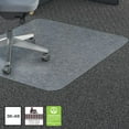 thumbnail image 4 of Lorell Polycarbonate Rectangular Studded Chairmats Carpeted Floor - 45" Width x 53" Depth - Rectangle - Polycarbonate - Clear, 4 of 7