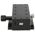 Precision Linear Slide Manual XAxis Dovetail Trough Rack and Pinion