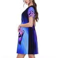 thumbnail image 2 of Balery Play Gaming Vestidos sueltos de manga corta para mujer, vestidos de verano 2025, vestidos casuales de corte A con vuelo., 2 of 6