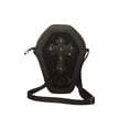 thumbnail image 4 of SET de 2 BOLSAS: ATAÚD y CUCHILLO, GÓTICO, DARK, Creepy, Bandolera, Vini Piel, Cross-Body, Color Negra y Gris, Halloween, Wicca, Witch, Rock, Moda Gótica, Novedosas y Encantadoras., 4 of 5
