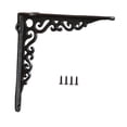 thumbnail image 1 of DOLITY Support d'Étagère Décoratif en Fonte Support Mural Robuste en Forme de L Support Mural Style B, 1 of 6
