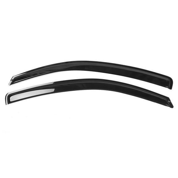 Ikon Motorsports Compatible with 05-10 Chevy Cobalt Pontiac G5 Acrylic Window Visors Vent Deflector Rain Guard 2Pc Set Outside Mount 2005 2006 2007 2008 2009 2010
